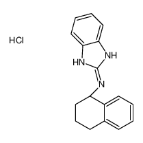 N-[(1R)-1,2,3,4-tetrahydronaphthalen-1-yl]-1H-benzimidazol-2-amine,hydrochloride 875755-24-1