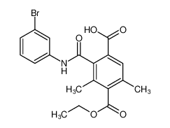 100564-45-2 structure, C19H18BrNO5