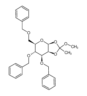 3,4,6-Tri-O-benzyl-b-D-mannopyranose 1,2-(methyl orthoacetate) 16697-49-7