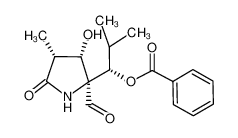 876950-25-3 (S)-1-((2S,3S,4R)-2-formyl-3-hydroxy-4-methyl-5-oxopyrrolidin-2-yl)-2-methylpropyl benzoate