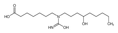 61042-46-4 7-[carbamoyl(4-hydroxynonyl)amino]heptanoic acid