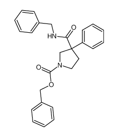 1027057-30-2 benzyl 3-(benzylcarbamoyl)-3-phenylpyrrolidine-1-carboxylate