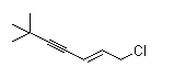 1-氯-6,6-二甲基-2-庚烯-4-炔; 6,6-二甲基-2-烯-4-炔氯代庚烷