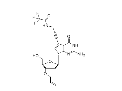 3-Allyl-7-TFA-ap-7-Deaza-dG 98%