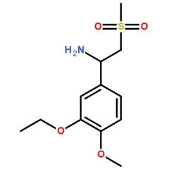 2-(3-ethoxy-4-methoxyphenyl)-1-(methylsulfonyl)eth-2-ylamine 98%