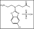 4-[(2-Aminoethyl)(5-chloro-1,3-benzoxazol-2-yl)amino]-2-butanone methanesulfonate (1:2) 98%