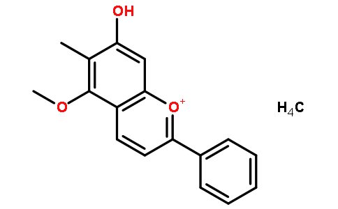 methane,5-methoxy-6-methyl-2-phenylchromenylium-7-ol 98%