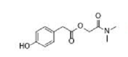 2-(二甲基氨基)-2-氧代乙基 2-(4-羟基苯基)乙酸酯