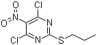 4,6-Dichloro-5-nitro-2-(propylthio)pyrimidine 99%