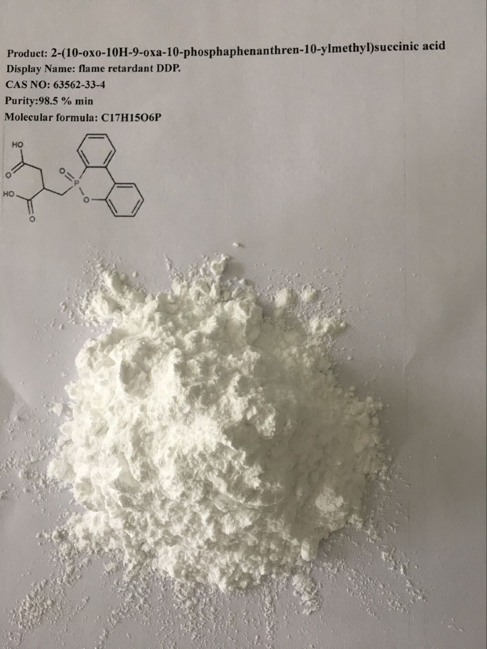 Flame retardant DDP, CAS NO 63562-33-4 99%