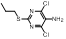 4,6-dichloro-2-(propylthio)pyrimidin-5-amine NLT99%