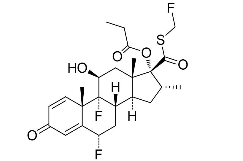 氟替卡松结构图片