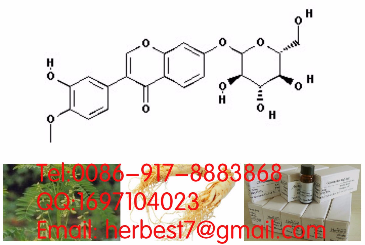 3-(3-hydroxy-4-methoxyphenyl)-7-[(3R,4S,5S,6R)-3,4,5-trihydroxy-6-(hydroxymethyl)oxan-2-yl]oxychromen-4-one 98%