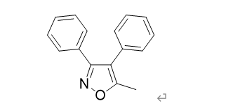 5-甲基-3,4-二苯基-异噁唑