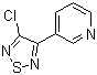 3-CHLORO-4-(PYRIDIN-3-YL)-1,2,5-THIADIAZOLE ≥97