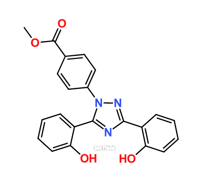 4-[3,5-Bis(2-hydroxyphenyl)-1H-1,2,4-triazol-1-yl]benzoic acid methyl ester; methyl 4-[3,5-bis(2-hydroxyphenyl)-1H-1,2,4-triazol-1-yl]benzoate >95%