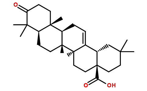 (4aS,6aR,6aS,6bR,8aR,12aR,14bS)-2,2,6a,6b,9,9,12a-heptamethyl-10-oxo-3,4,5,6,6a,7,8,8a,11,12,13,14b-dodecahydro-1H-picene-4a-carboxylic acid 98%