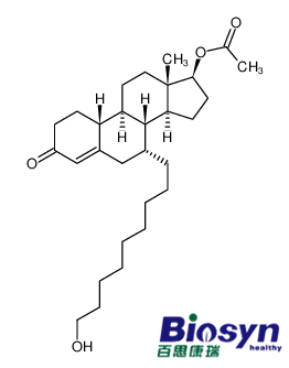 (7R,8R,9S,10R,13S,14S,17S)-7-(9-hydroxynonyl)-13-methyl-3-oxo-2,3,6,7,8,9,10,11,12,13,14,15,16,17-tetradecahydro-1H-cyclopenta[a]phenanthren-17-yl acetate