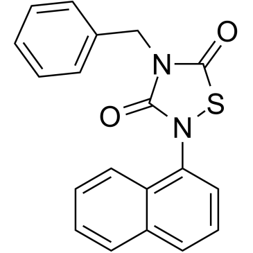 4-苄基-2-(萘-1-基)-[1,2,4]噻二唑烷-3,5-二酮