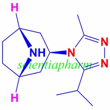 (1R,3s,5S)-3-(3-Isopropyl-5-methyl-4H-1,2,4-triazol-4-yl)-8-azabicyclo[3.2.1]octane 99%