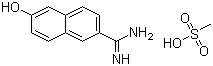 6-Hydroxy-2-naphthimidamide methanesulfonate salt 99%