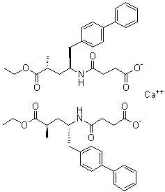 (R,S)--[(3-Carboxy-1-oxopropyl)amino]--methyl-[1,1'-biphenyl]-4-pentanoic acid 4-ethyl ester calcium salt 99%