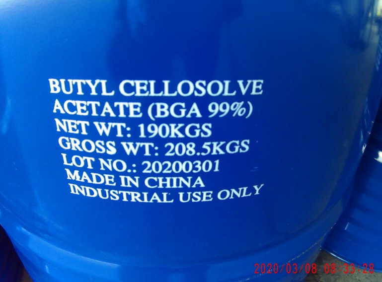 Ethylene Glycol Monobutyl Ether Acetate(BAC/EBA/BGA) 99%