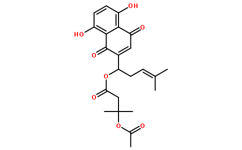 Beta-乙酰氧基异戊酰阿卡宁