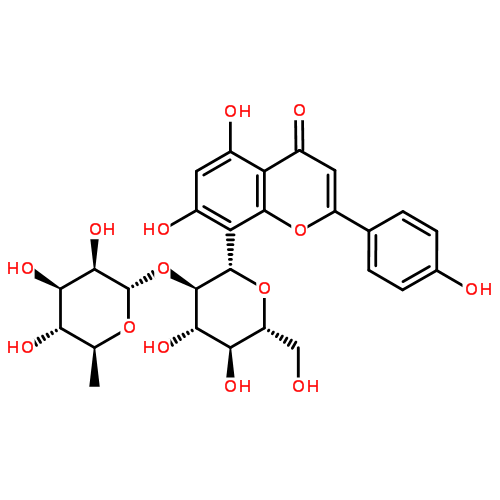 牡荆素-2-O-鼠李糖苷