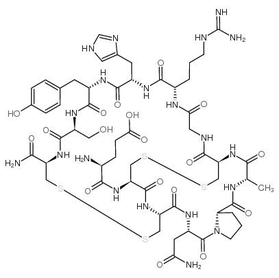 GLU-CYS-CYS-ASN-PRO-ALA-CYS-GLY-ARG-HIS-TYR-SER-CYS-NH2