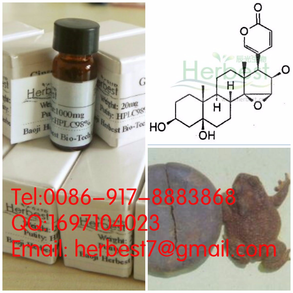 Bufa-20,22-dienolide, 14,15-epoxy-3,5,16-trihydroxy-, (3,5,15,16)- 98%