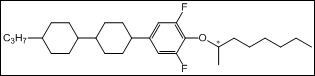 [4(S)-[trans(trans)]]-1,3-Difluoro-2-[(1-methylheptyl)oxy]-5-(4'-propyl[1,1'-bicyclohexyl]-4-yl)benzene 99.0%