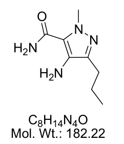 4-氨基-1-甲基-3-正丙基-1H-吡唑-5-羧酰胺