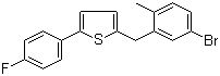 2-[(5-bromo-2-methylphenyl)methyl]-5-(4-fluorophenyl)thiophene 99%