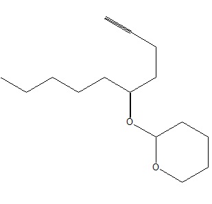 (S)-5-[(四氢吡喃基)氧基]-1-癸炔