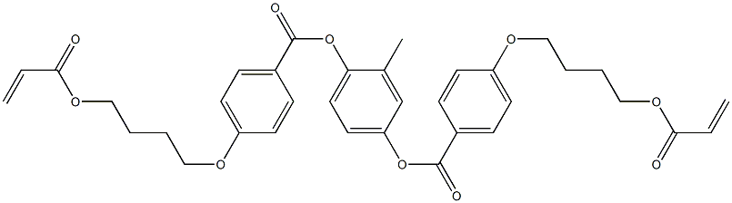 Benzoic acid, 4-[4-[(1-oxo-2-propenyl)oxy]butoxy]-, 2-Methyl-1,4-phenylene ester 95.0%