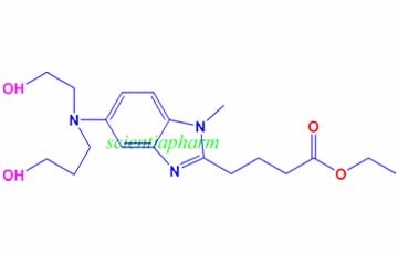 [1-甲基-2-(4’-丁酸乙酯基)-5-N, N-二(2’-羟基乙基)]-1H -苯并咪唑