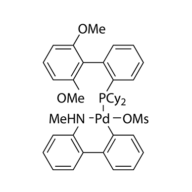 Methanesulfonato(2-Dicyclohexylphosphino-2',6'-dimethoxybiphenyl)(2'-methylamino-1,1'-biphenyl-2-yl)palladium(II) 98.3