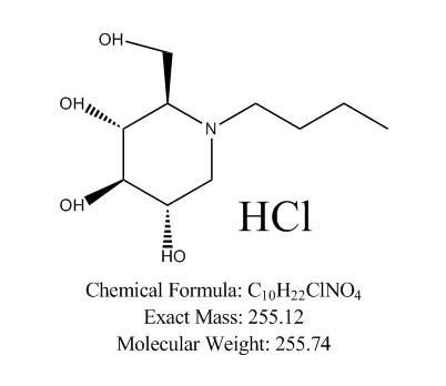 (2R,3R,4R,5S)-1-丁基-2-(羟基甲基)-3,4,5-哌啶三醇盐酸盐(1:1)