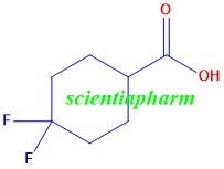 4,4-Difluorocyclohexanecarboxylic Acid 99%